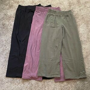 Wild Fable Wide Leg Lounge Pants | Size Small* | Set of 4